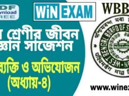 দশম শ্রেণীর জীবন বিজ্ঞান – অভিব্যক্তি ও অভিযোজন (অধ্যায়-৪) সাজেশন | WBBSE Class 10th Life Science Suggestion PDF দশম শ্রেণীর জীবন বিজ্ঞান - অভিব্যক্তি ও অভিযোজন (অধ্যায়-৪) সাজেশন | WBBSE Class 10th Life Science Suggestion PDF