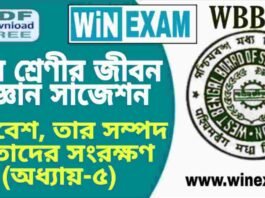 দশম শ্রেণীর জীবন বিজ্ঞান – পরিবেশ, তার সম্পদ ও তাদের সংরক্ষণ (অধ্যায়-৫) সাজেশন | WBBSE Class 10th Life Science Suggestion PDF দশম শ্রেণীর জীবন বিজ্ঞান - পরিবেশ, তার সম্পদ ও তাদের সংরক্ষণ (অধ্যায়-৫) সাজেশন | WBBSE Class 10th Life Science Suggestion PDF