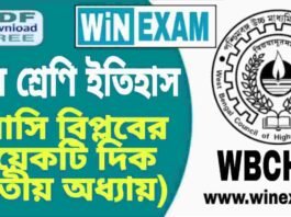 নবম শ্রেণি ইতিহাস – ফরাসি বিপ্লবের কয়েকটি দিক (দ্বিতীয় অধ্যায়) প্রশ্ন উত্তর | WBBSE Class 9th History PDF নবম শ্রেণি ইতিহাস - ফরাসি বিপ্লবের কয়েকটি দিক (দ্বিতীয় অধ্যায়) প্রশ্ন উত্তর | WBBSE Class 9th History PDF