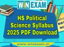 উচ্চমাধ্যমিক রাষ্ট্রবিজ্ঞান সিলেবাস ২০২৫ | HS Political Science Syllabus 2025 PDF Download উচ্চমাধ্যমিক রাষ্ট্রবিজ্ঞান সিলেবাস ২০২৫ | HS Political Science Syllabus 2025 PDF Download