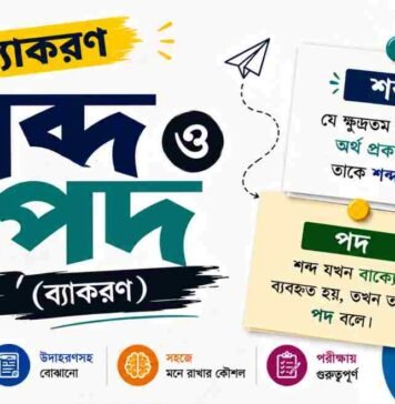 শব্দ ও পদ (ব্যাকরণ) – নবম শ্রেণীর বাংলা প্রশ্ন ও উত্তর | WB Class 9 Bengali Sobdo o Pod Question and Answer PDF WB Class 9 Bengali Sobdo o Pod Question and Answer PDF