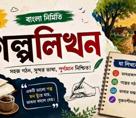 গল্পলিখন (বাংলা নির্মিতি) – নবম শ্রেণীর বাংলা প্রশ্ন ও উত্তর | WB Class 9 Bengali Golpo Likhon Question and Answer PDF WB Class 9 Bengali Golpo Likhon Question and Answer PDF
